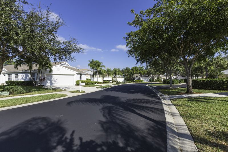 Blacktop Residential Pathway