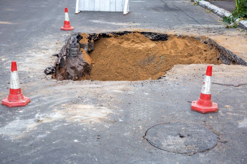 Asphalt Sinkhole Repair Service